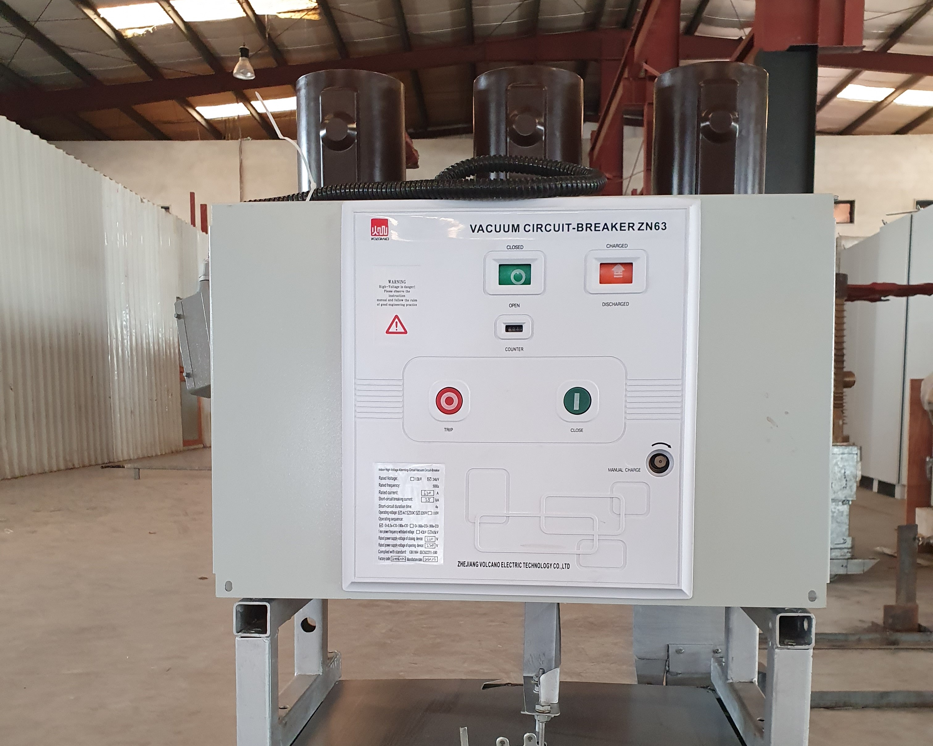 20 kV VCBs – Pars Switch AIS (Contract 57/2021)